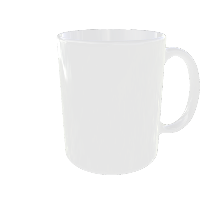 taza blanca
